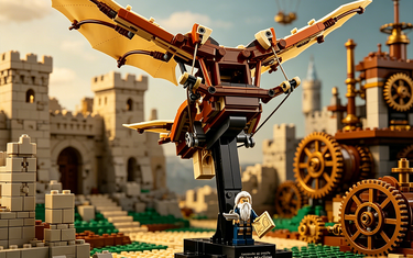 The Ultimate Display Solution for LEGO® Icons Leonardo da Vinci’s Flying Machine (10363)