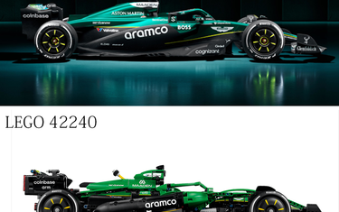 LEGO® Technic 42240 AMR25: Color Difference, Specs