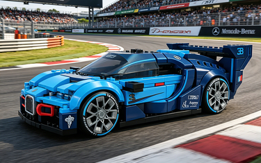 🏎️ Inheriting the "Pur Sang": The Ultimate Display Frame for Your LEGO® Bugatti Vision GT (77253)