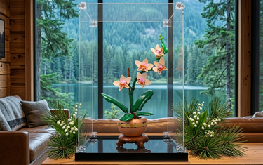 Elevate Your LEGO Icons Mini Orchid 10343: The Ultimate Premium Acrylic Display Case from ICUANUTY