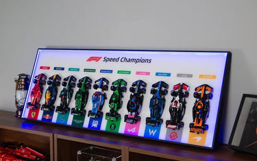 LEGO Speed Champions display ideas for large collections