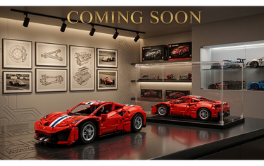 LEGO 42235 Display Case Guide | Ferrari 488 Pista Collector Display Solution
