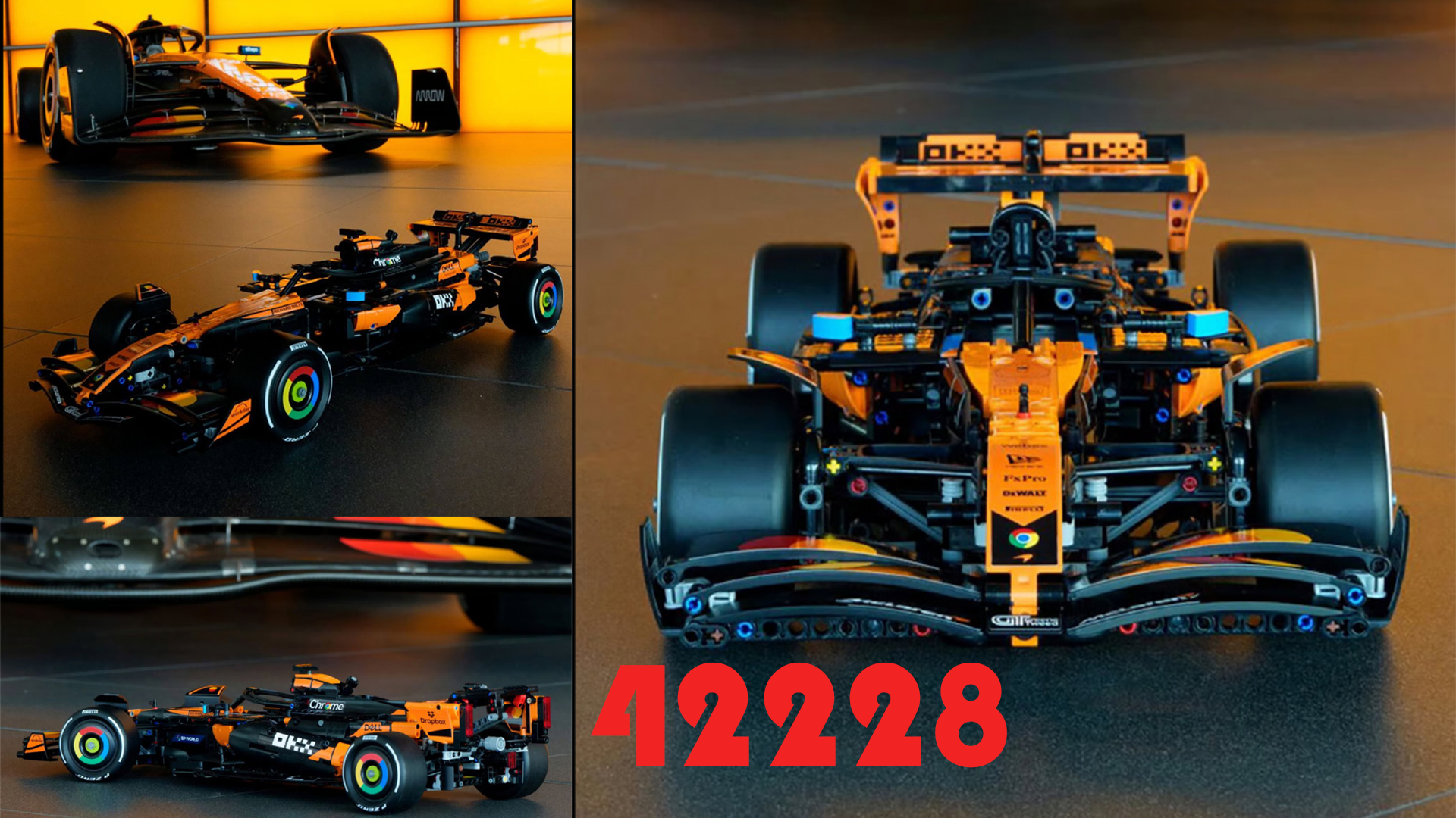 SEVENTEEN ジュン the same LEGO Accidentally Reveals Technic McLaren F1 Set 42228 Ahead of