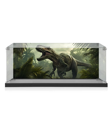 Display case for LEGO® Jurassic World™ Dinosaur Fossils: Tyrannosaurus rex 76968 - ICUANUTY