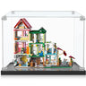 Display case for LEGO® Friends Heartlake City Apartments and Stores 42670 - ICUANUTY