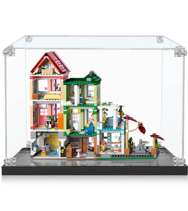 Display case for LEGO® Friends Heartlake City Apartments and Stores 42670 - ICUANUTY