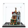 Display case for LEGO® Icons Tudor Corner 10350 - ICUANUTY