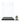Two clear acrylic display cases with black bases, one large empty and one small with a colorful toy figure
