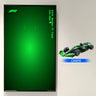 Wall Display Frame for CADA KlCK Sauber F1 Team C44 2024 C64010W - ICUANUTY