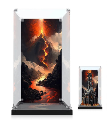 Display case for LEGO® Icons The Lord of the Rings: Barad-dûr 10333/The Shire 10354/RIVENDELL™ 10316 - ICUANUTY