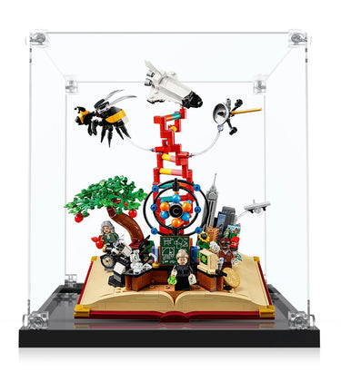 Display case for LEGO® Ideas The Evolution of STEM 21355 - ICUANUTY