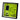 Framed lime green sports car model with aggressive panther logo and text 'Take the road to victory'