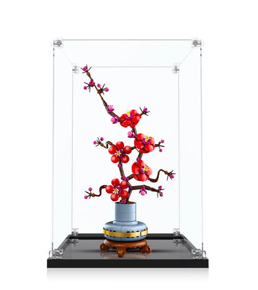 Display Case for LEGO Icons Plum Blossom 10369 - ICUANUTY