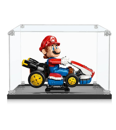 Display case for LEGO® Super Mario™ Mario Kart™ – Mario & Standard Kart 72037 - ICUANUTY