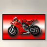 Wall Display Frame for LEGO Ducati Panigale V4 S 42202 - ICUANUTY