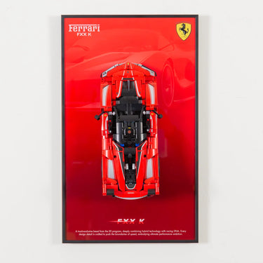 Wall Frame For LEGO Technic Ferrari FXX K 42212 - ICUANUTY