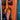 Orange and blue McLaren Formula 1 car model displayed in a frame on an orange background with circuit track outline