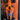 Top view of a LEGO McLaren Formula 1 race car model displayed on an orange plaque with McLaren branding