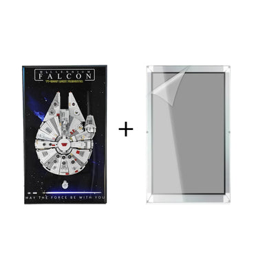Display Wall Frame for Lego 75257 Star Wars Millennium Falcon - ICUANUTY