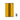 Yellow electronic device with three black vertical stripes and remote control on white background