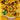 LEGO mosaic of illuminated sunflowers with glowing lights and green stems on yellow background