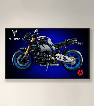 Display WallBoard for Lego Yamaha MT-10 SP 42159 - ICUANUTY
