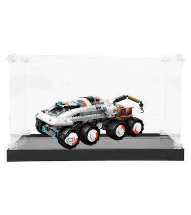 Display case for LEGO Command Rover and Crane Loader 60432 - ICUANUTY
