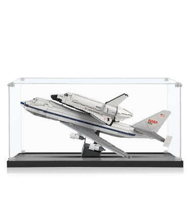 Display case for LEGO® Icons Shuttle Carrier Aircraft 10360 - ICUANUTY