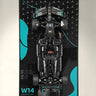 Display Wall Frame Mount for Lego Mercedes-AMG F1 W14 E (42171) - ICUANUTY