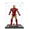 Display Case for LEGO® Marvel Iron Man Mark 3 Collectors’ Edition 76344 - ICUANUTY