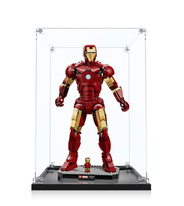 Display Case for LEGO® Marvel Iron Man Mark 3 Collectors’ Edition 76344 - ICUANUTY