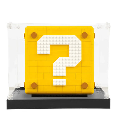 Display Case for LEGO Super Mario 64 Question Mark 71395 - ICUANUTY
