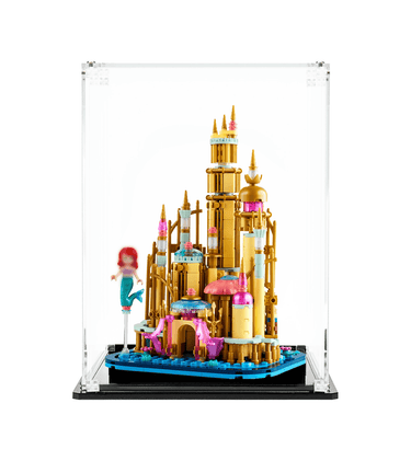 Display case for LEGO Mini Disney Ariel's Castle 40708 - ICUANUTY