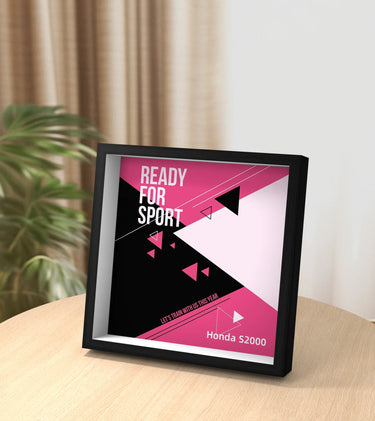 Picture frame for LEGO® Speed Champions 2 Fast 2 Furious Honda S2000 77241 - ICUANUTY