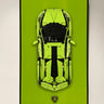 Display Wall Mount for LEGO 42115 Technic™ Lamborghini Sián FKP 37 - ICUANUTY