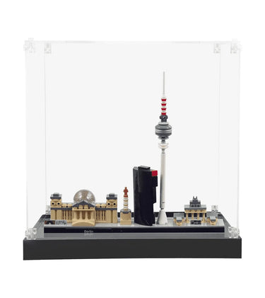 Display Case for LEGO Architecture:Berlin 21027 - ICUANUTY