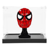 Display Case for Lego Marvel Spider-Man's Mask 76285 - ICUANUTY