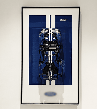 Display WallBoard for Lego 42154 Technic™ 2022 Ford GT LEGO Car - ICUANUTY