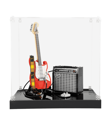 Display Case for LEGO Ideas Fender Stratocaster 21329 - ICUANUTY