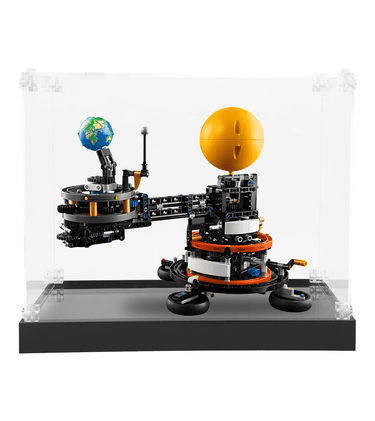 Display case for LEGO Technic Planet Earth and Moon in Orbit 42179 - ICUANUTY