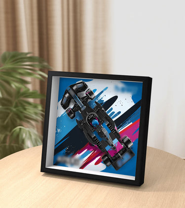 Display picture frame for LEGO Speed Champion - ICUANUTY