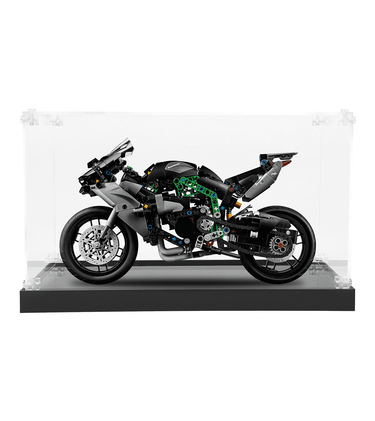 Display case for LEGO Kawasaki Ninja H2R Motorcycle 42170 - ICUANUTY