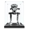 Display case for LEGO® Star Wars AT-ST Walker 75417 - ICUANUTY