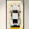 Display Wall Mount for Lego Creator Porsche 911 10295(50cm x 30cm) - ICUANUTY