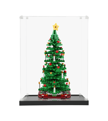 Display Case for Lego Creator Christmas Tree 40573 - ICUANUTY