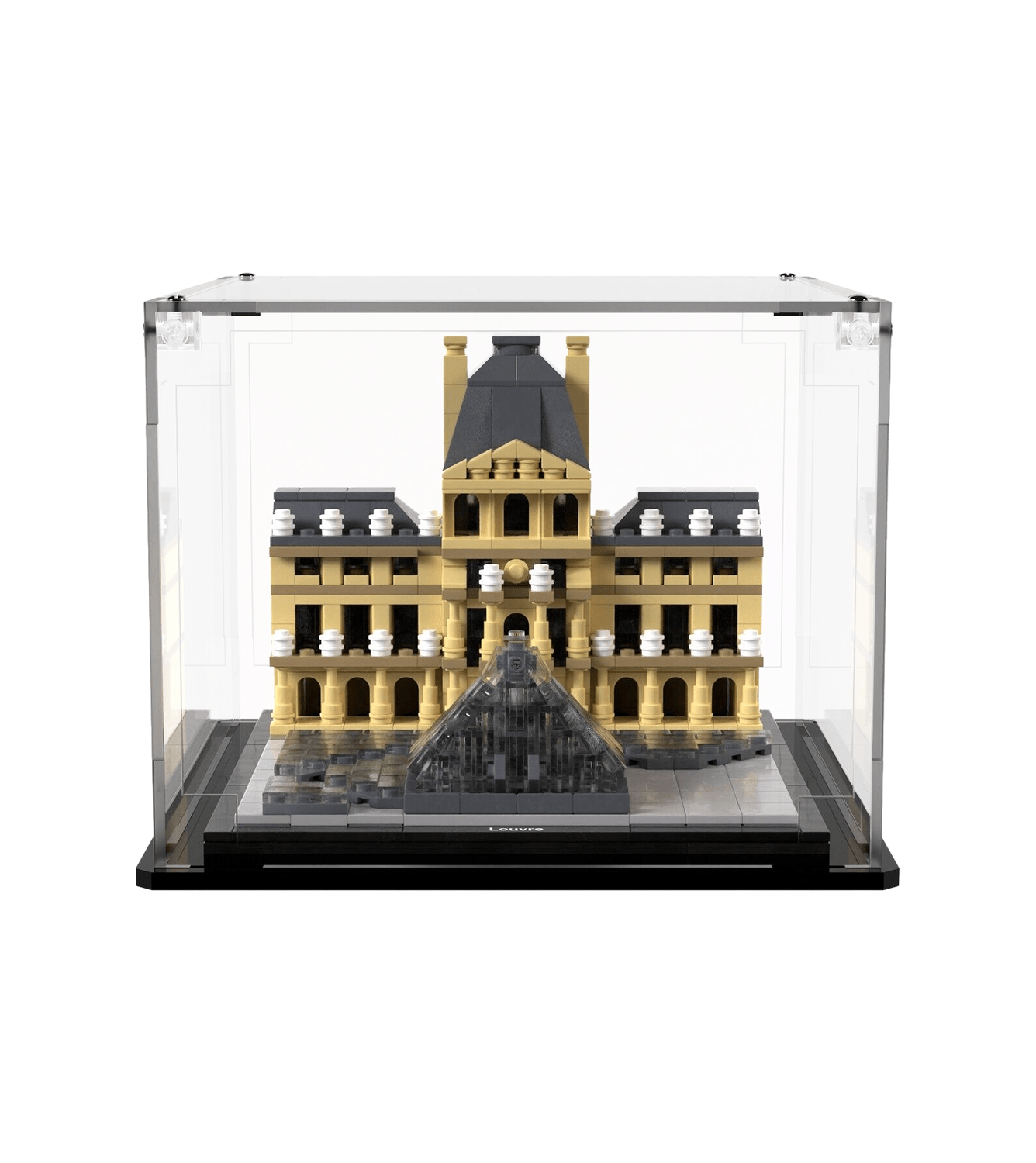 ICUANUTY Display Case for Lego Architecture Louvre 21024