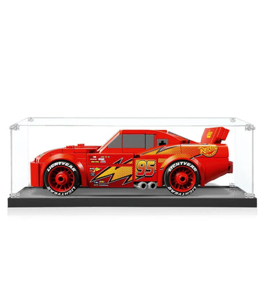 Display Case For LEGO Speed Champions Disney Lightning McQueen 77255 - ICUANUTY