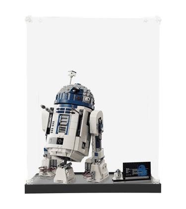 Display case for LEGO Buildable R2-D2 75379 - ICUANUTY