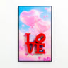Wall frame for LEGO Air LOVE 31214 - ICUANUTY