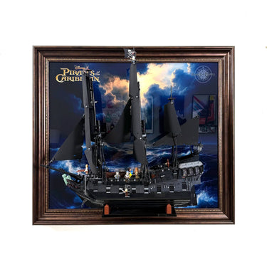 Display Frame for LEGO® Icons The Black Pearl Collector’s 10365 - ICUANUTY